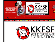 Tablet Screenshot of keepkidsfiresafe.org